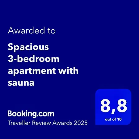 Апартаменты Spacious 3-bedroom With Sauna Пярну